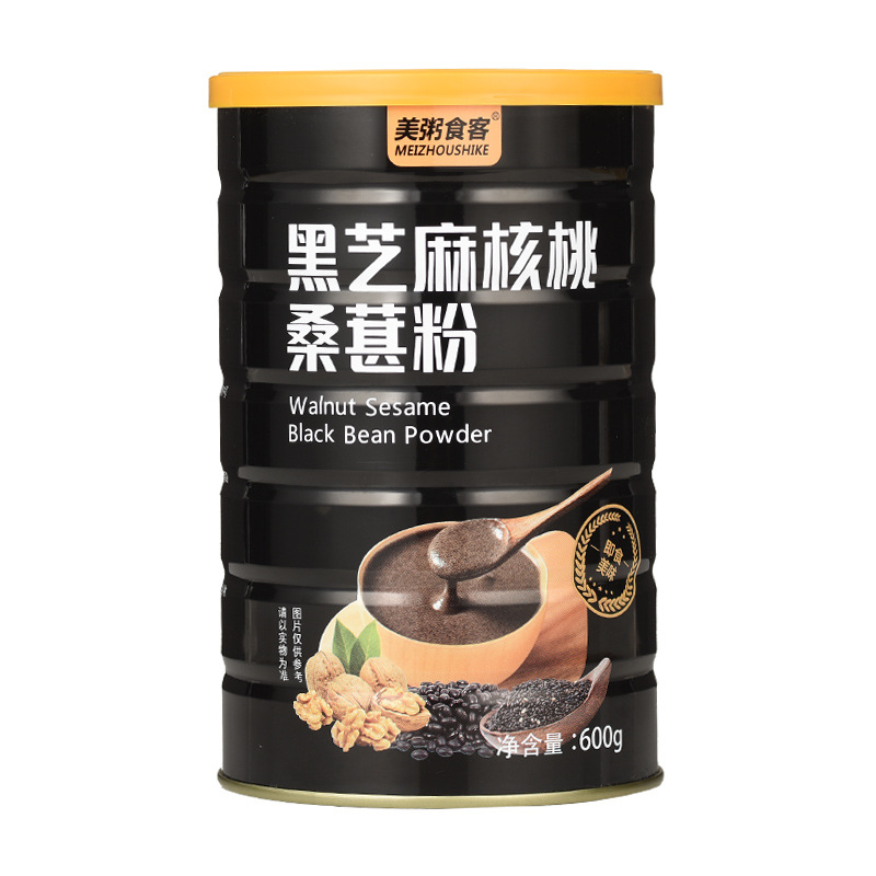 Z6 - Bột ngũ cốc đậu đen óc chó Meizhoushike 600gr
