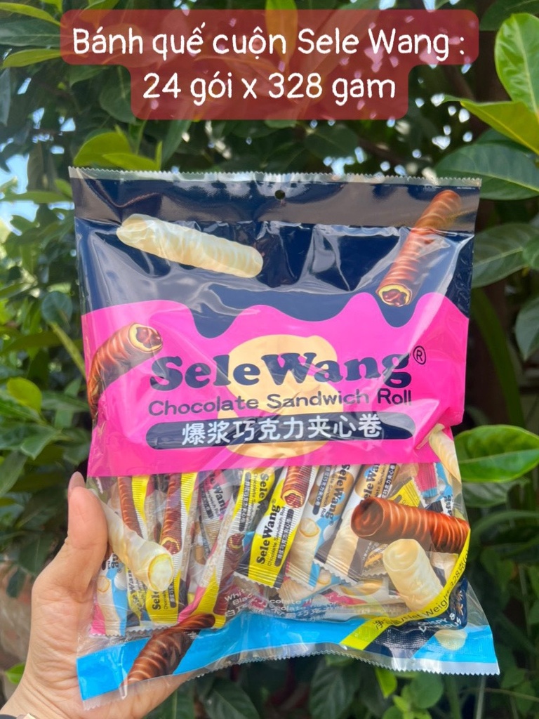 Bánh quế cuộn Sele Wang 328gr