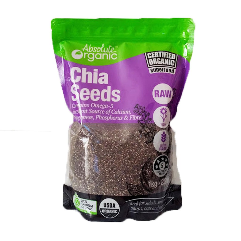 Hạt chia Absolute Organic VN túi 1kg