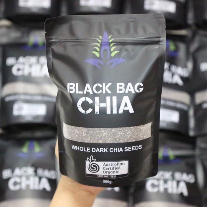 Hạt chia úc Black Bag Chia túi 500g