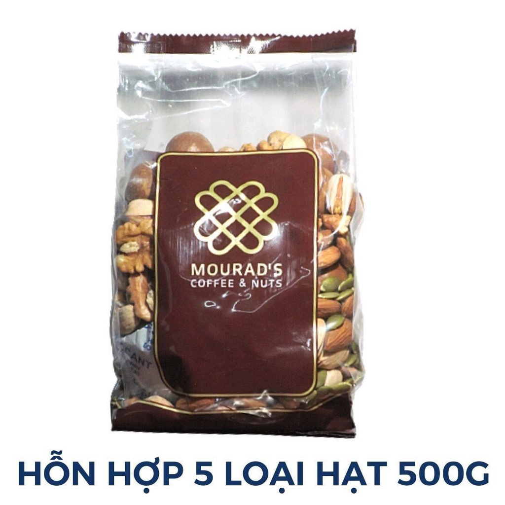 Hỗn hợp mix 5 loại hạt Mourad 500g