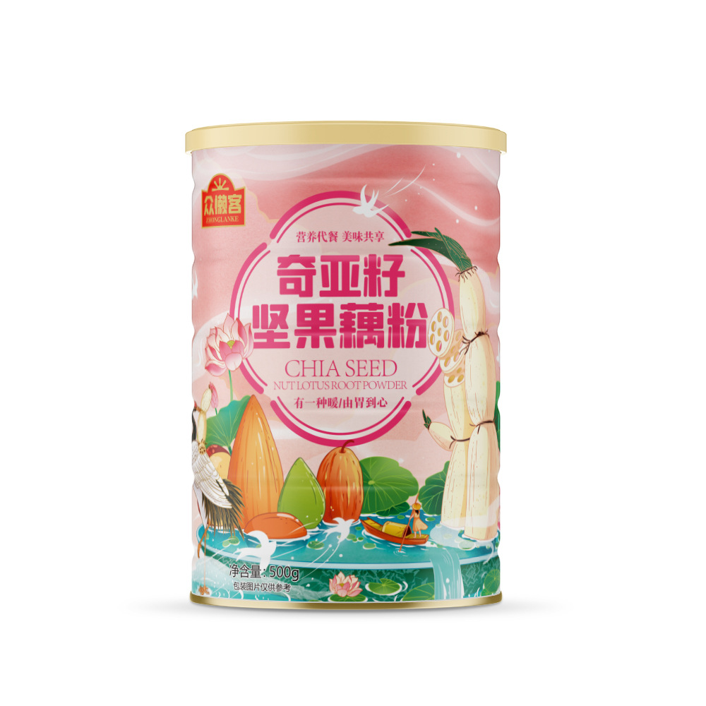 K1 - Súp củ sen Osmanthus mix hạt dinh dưỡng Zhonglanke (500gr) Thùng 24 hũ