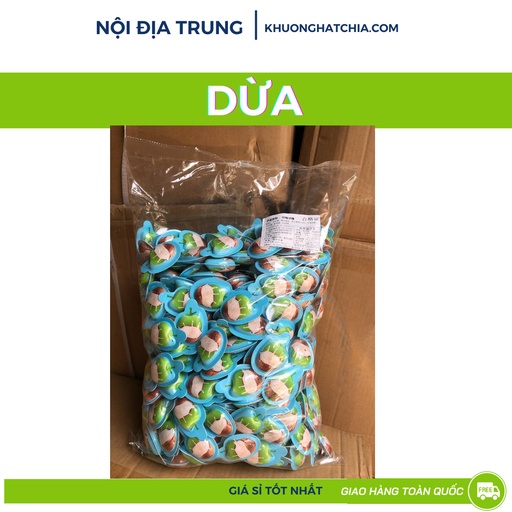 [CML00211] Kẹo 3D vị DỪA túi 2.5kg