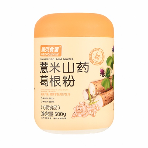 [CML00135] Z18 - Bột ngũ cốc Meizhoushike củ mài phục linh kê hũ nhưa 500g