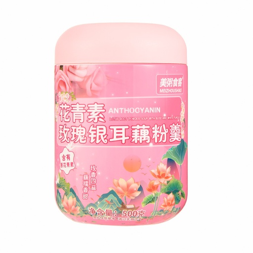 [CML00136] M13 - Bột củ sen hoa hồng nấm trắng Meizhoushike hũ nhựa 500g